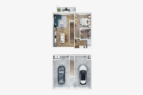 Unit T1 at The Parker Aiken, Aiken